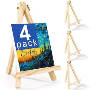ESRICH 4PCS 9Inch Easel Stand for Painting Canvas ESRICH 4PCS 9Inch Easel Stand for Painting Canvas