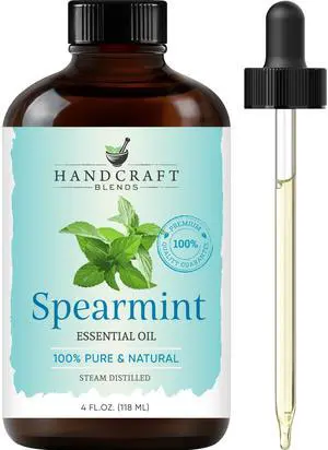 Handcraft Blends Spearmint Essential Oil - 4 Fl Oz Handcraft Blends Spearmint Essential Oil - 4 Fl Oz