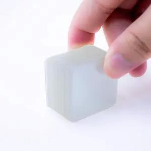 50PCS Double Sided Adhesive Pads, 1-3/8 Inch Square Pre-Cut Tape, 0.52MM Thick for Mounting, Sticky Tack 50PCS Double Sided Adhesive Pads, 1-3/8 Inch Square Pre-Cut Tape, 0.52MM Thick for Mounting, Sticky Tack