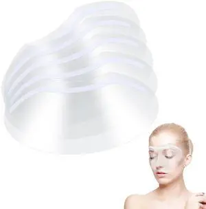 Xujinsongg 50 Pcs Shower Face Eye Shields Eyebrow Visor Eyelash Extensions Protector Microblading Makeup Face Cover for Salon Xujinsongg 50 Pcs Shower Face Eye Shields Eyebrow Visor Eyelash Extensions Protector Microblading Makeup Face Cover for Salon