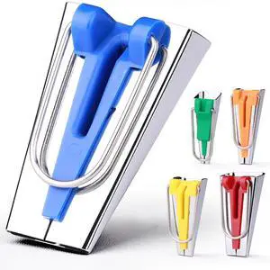 5 Sizes Bias Tape Maker for Sewing and Quilting, Upgraded Quilt Binding Tool 5 Sizes Bias Tape Maker for Sewing and Quilting, Upgraded Quilt Binding Tool