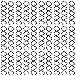 30-Piece Spiral Hair Pins, Twist Corkscrew Spin Pins with Non-Scratch Rounded Clips for Women Hair Styling DIY (Black) 30-Piece Spiral Hair Pins, Twist Corkscrew Spin Pins with Non-Scratch Rounded Clips for Women Hair Styling DIY (Black)