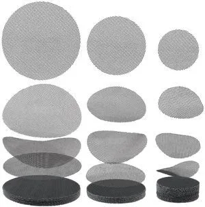 Drainage Mesh for Plant Pot Bonsai, 2,3,4Inch, Assorted Sizes, 100Pcs Drainage Mesh for Plant Pot Bonsai, 2,3,4Inch, Assorted Sizes, 100Pcs