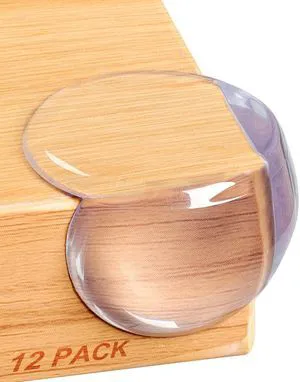 12 Pack Baby Corner Protectors for Furniture - Baby Proofing Table Edge Guards 12 Pack Baby Corner Protectors for Furniture - Baby Proofing Table Edge Guards