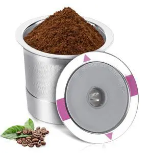 Stainless Steel Reusable K Cups Coffee Pods, 1 Pack Stainless Steel Reusable K Cups Coffee Pods, 1 Pack