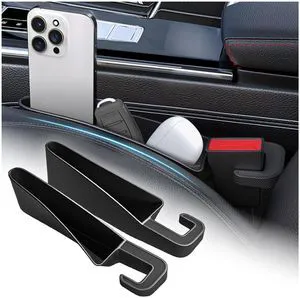 2PCS Short Car Seat Gap Filler Organizer with Seat Belt Holes, Anti-Dropout Universal Storage Slot Plug for Cars 2PCS Short Car Seat Gap Filler Organizer with Seat Belt Holes, Anti-Dropout Universal Storage Slot Plug for Cars