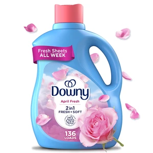 Downy April Fresh Liquid Fabric Softener, 100fl oz, 136Loads Downy April Fresh Liquid Fabric Softener, 100fl oz, 136Loads