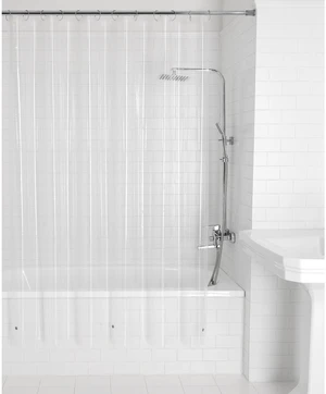 Mainstays Lightweight PEVA Shower Liner 70x71in Clear Mainstays Lightweight PEVA Shower Liner 70x71in Clear
