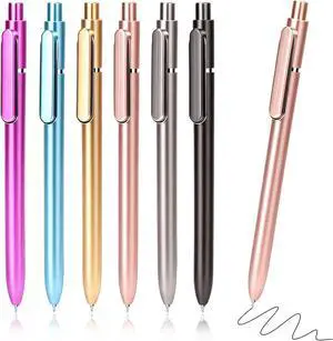 12 Pcs Black Gel Pens 0.5mm Gel Ink Pens Bulk Quick Drying Pens Colored | Retractable Fine Point Pens for Smooth Writing, ABS Case with Pocket Clip Perfect for Office School 12 Pcs Black Gel Pens 0.5mm Gel Ink Pens Bulk Quick Drying Pens Colored | Retractable Fine Point Pens for Smooth Writing, ABS Case with Pocket Clip Perfect for Office School