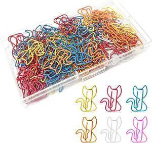 Cat Paper Clips, 100 Pcs Decorative Paperclips, Supplies Stationery | Cute Fun Office Supplies Gifts for Women Men Coworkers Teachers Students Girls Boys Graduation Gifts Father Day Cat Paper Clips, 100 Pcs Decorative Paperclips, Supplies Stationery | Cute Fun Office Supplies Gifts for Women Men Coworkers Teachers Students Girls Boys Graduation Gifts Father Day