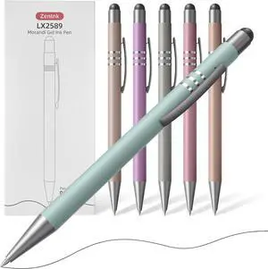 2 in 1 Black Ink Gel Pens with Stylus Tips, Quick-Drying,Smooth Writing. | Supports teaching on iPad&writing on paper,0.5mm Fine Point,6-Pack Morandi colors Gift Box for Journaling, School, Office. 2 in 1 Black Ink Gel Pens with Stylus Tips, Quick-Drying,Smooth Writing. | Supports teaching on iPad&writing on paper,0.5mm Fine Point,6-Pack Morandi colors Gift Box for Journaling, School, Office.