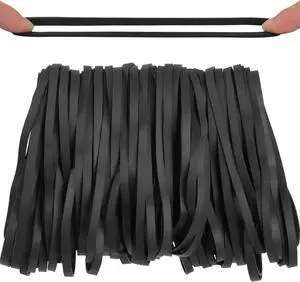 Rubber Bands Long 70Pcs Size69 Big Black Strong Elasticity Elastic Band | Heavy Duty Wide Thick Large Rubber Band for Office supplies (5.9" x 0.24") Rubber Bands Long 70Pcs Size69 Big Black Strong Elasticity Elastic Band | Heavy Duty Wide Thick Large Rubber Band for Office supplies (5.9" x 0.24")