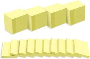 (50 Pads) Sticky Notes 1.5x2, Yellow Sticky Pads, Self-Stick Pads, | Recyclable Easy to Post for Home, Office, Notebook (50 Pads) Sticky Notes 1.5x2, Yellow Sticky Pads, Self-Stick Pads, | Recyclable Easy to Post for Home, Office, Notebook