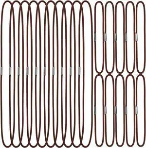 Mini Skater Travel Notebook Elastic Bands for Refillable Travel Journals Planners, Two Sizes, Pack of 20 (Brown, A5 & Passport Size) Mini Skater Travel Notebook Elastic Bands for Refillable Travel Journals Planners, Two Sizes, Pack of 20 (Brown, A5 & Passport Size)