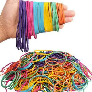AMUU Rubber Bands Assorted Size Multicolor 0.5 lb size#16,size19,size33,size64,size117,size 4.8in AMUU Rubber Bands Assorted Size Multicolor 0.5 lb size#16,size19,size33,size64,size117,size 4.8in