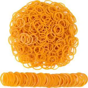 AMUU Rubber Bands MiNi 1200pcs Small Rubber Band Soft Elastic Bands | Rubber Bands for Braids Office Supplies School Home ues Yellow AMUU Rubber Bands MiNi 1200pcs Small Rubber Band Soft Elastic Bands | Rubber Bands for Braids Office Supplies School Home ues Yellow