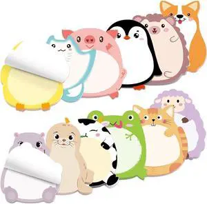 Fancy Land 24 Pads Cute Sticky Notes Animals Memo Pads Office Supplies | Self Sticky Notepads, 720 Sheets, Page Markers Flags, For Home Office Supplies Fancy Land 24 Pads Cute Sticky Notes Animals Memo Pads Office Supplies | Self Sticky Notepads, 720 Sheets, Page Markers Flags, For Home Office Supplies