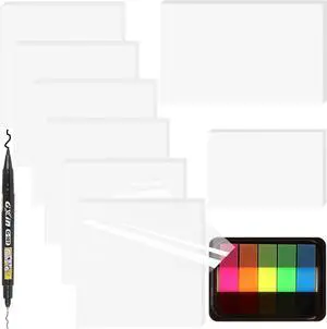 10 Pack Transparent Sticky Notes (with Sticky Tabs & Pen), MEIGAONE Clear Sticky Note 3x3 5X Strong Adhesion, Waterproof Translucent Sticky Note Office,School Supplies, 50 Sheets/Pad 10 Pack Transparent Sticky Notes (with Sticky Tabs & Pen), MEIGAONE Clear Sticky Note 3x3 5X Strong Adhesion, Waterproof Translucent Sticky Note Office,School Supplies, 50 Sheets/Pad