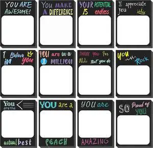 Spakon 12 Pcs Inspirational Sticky Notes, Back to School Employee Appreciation Gifts Bulk Motivational Cute Personalized Notepads for Teacher Coworker Office Travel Supplies 3 x 4'' (Classic Style) Spakon 12 Pcs Inspirational Sticky Notes, Back to School Employee Appreciation Gifts Bulk Motivational Cute Personalized Notepads for Teacher Coworker Office Travel Supplies 3 x 4'' (Classic Style)