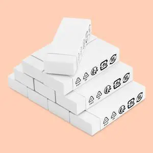 Amazon Basics Block White Eraser, 10 Count (Pack of 1) Amazon Basics Block White Eraser, 10 Count (Pack of 1)