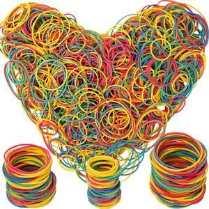 Rubber Bands assorted size multicolor 0.5lb rubber bands for office supplies School Home size#10 size#16 size19 Rubber Bands assorted size multicolor 0.5lb rubber bands for office supplies School Home size#10 size#16 size19
