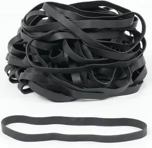 Rubber Bands Large Black 30Pcs 8inch Elastic Bands Wide 5mm Rubbers Band,for Trash Cans Office Supplies Folders Cat Litter Box (200mm x 10mm) Rubber Bands Large Black 30Pcs 8inch Elastic Bands Wide 5mm Rubbers Band,for Trash Cans Office Supplies Folders Cat Litter Box (200mm x 10mm)