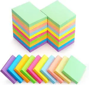 Sticky Notes 1.5x2 Inch, Self-Adhesive 30 Pads, 10 Bright Multi Colors | 60 Sheets/Pad, Perfect for offices, schools, and home. Sticky Notes 1.5x2 Inch, Self-Adhesive 30 Pads, 10 Bright Multi Colors | 60 Sheets/Pad, Perfect for offices, schools, and home.