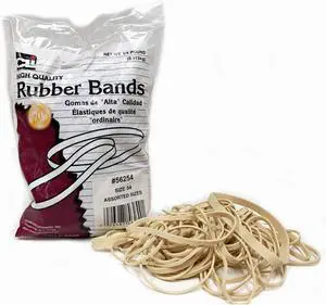 Charles Leonard Rubber Bands, Assorted Sizes, 1/4 lb. Bag Charles Leonard Rubber Bands, Assorted Sizes, 1/4 lb. Bag