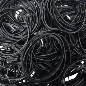 KJAHLAL 150 Pcs Black Rubber Band, Colorful Rubber Bands Size 33, Strong Elastic Band Loop Office Supplies, Suitable for Office School Home KJAHLAL 150 Pcs Black Rubber Band, Colorful Rubber Bands Size 33, Strong Elastic Band Loop Office Supplies, Suitable for Office School Home
