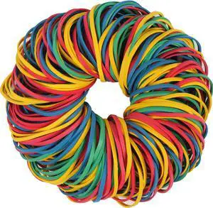 AMUU Rubber Bands Size 33 200pcs Wide Rubber Bands for Office Supplies | Small Elastic Band School Home Strong Blue Green Yellow Red AMUU Rubber Bands Size 33 200pcs Wide Rubber Bands for Office Supplies | Small Elastic Band School Home Strong Blue Green Yellow Red