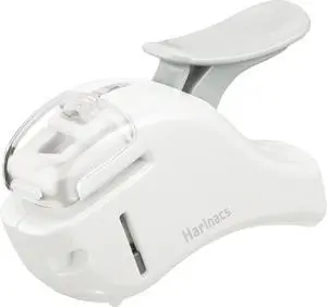 Kokuyo Stapleless Stapler, Harinacs Handheld Staple-Free, Up to 5 Sheets No Staple Binding, Portable Holeless Compact Alpha, Pale White, Japan Import (SLN-MSH305PW) Kokuyo Stapleless Stapler, Harinacs Handheld Staple-Free, Up to 5 Sheets No Staple Binding, Portable Holeless Compact Alpha, Pale White, Japan Import (SLN-MSH305PW)
