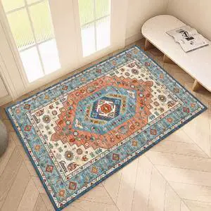 1.6x2.6 Small Area Rug, Washable Non-Slip for Entryway Orange | Machine washable, stain resistant, low pile. Ideal living room doormat for hallway, bathroom, bedroom, laundry and decor. 1.6x2.6 Small Area Rug, Washable Non-Slip for Entryway Orange | Machine washable, stain resistant, low pile. Ideal living room doormat for hallway, bathroom, bedroom, laundry and decor.