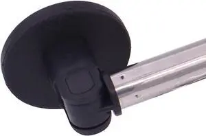YYST Type B 16"-28" Magnetic Curtain Rods for Metal Doors Magnetic Rod Extends for Iron and Steel Place, Magnetic Cafe Curtain Rod- W Magnets (Black-1) YYST Type B 16"-28" Magnetic Curtain Rods for Metal Doors Magnetic Rod Extends for Iron and Steel Place, Magnetic Cafe Curtain Rod- W Magnets (Black-1)