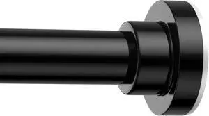 AIZESI 1Pack Tension Curtain Rod 32 to 51 Inch No Drilling Adjustable Spring Loaded Curtain Rods for Window Bedroom Doorway Closet, Black AIZESI 1Pack Tension Curtain Rod 32 to 51 Inch No Drilling Adjustable Spring Loaded Curtain Rods for Window Bedroom Doorway Closet, Black
