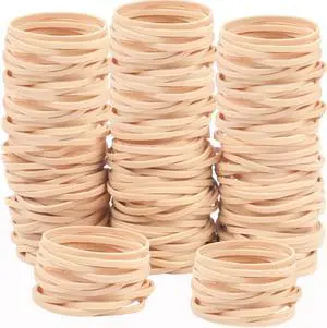 Rubber Bands Size #33 Beige 120pcs Elastic Rubber Bands for Office Supplies Rubber Bands Size #33 Beige 120pcs Elastic Rubber Bands for Office Supplies
