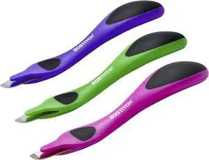Bostitch Professional Magnetic Easy Staple Remover, Neon Colors, 3 Pack | Staple Remover Tool for Home & School Bostitch Professional Magnetic Easy Staple Remover, Neon Colors, 3 Pack | Staple Remover Tool for Home & School