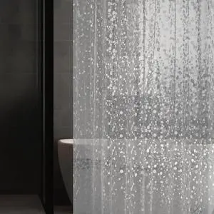 3D Pebble Pattern Waterproof Shower Curtain Liner EVA Shower Curtain with 3 Bottom Magnets, Shower Liner for Shower Stall, Bathtubs, 72 x 72 3D Pebble Pattern Waterproof Shower Curtain Liner EVA Shower Curtain with 3 Bottom Magnets, Shower Liner for Shower Stall, Bathtubs, 72 x 72