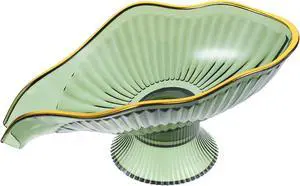 Kichvoe Self Draining Soap Holder Decorative Soap Dish with Drainage Bathroom Tray for Sink Kitchen Counter Jewelry Dish 6.29 X 3.74 X 2.95 in Kichvoe Self Draining Soap Holder Decorative Soap Dish with Drainage Bathroom Tray for Sink Kitchen Counter Jewelry Dish 6.29 X 3.74 X 2.95 in