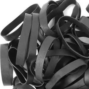 AMUU Rubber Bands Size 84 Tactical Rubber Bands Black 50Pcs | Heavy Duty Small Wide Thick Elastics Bands for Office Supplies File (3-1/2" x 1/2'') AMUU Rubber Bands Size 84 Tactical Rubber Bands Black 50Pcs | Heavy Duty Small Wide Thick Elastics Bands for Office Supplies File (3-1/2" x 1/2'')
