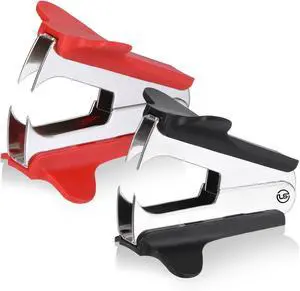 Ultimate Stationery Staple Remover Tool 2 PK Staple Puller Pinch Jaw | Use for Office, School, Home, Clip-Style Mechanism, Heavy Duty Ultimate Stationery Staple Remover Tool 2 PK Staple Puller Pinch Jaw | Use for Office, School, Home, Clip-Style Mechanism, Heavy Duty