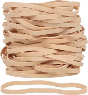 AIWOQI Rubber Bands 65Pcs Size 69 Big Long Elastic Rubber Band Large 5.9in | Beige Rubber Bands for Office Supplies File Folders Litter Box (5.9" x 0.24") AIWOQI Rubber Bands 65Pcs Size 69 Big Long Elastic Rubber Band Large 5.9in | Beige Rubber Bands for Office Supplies File Folders Litter Box (5.9" x 0.24")