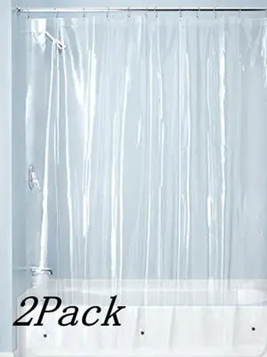 Ghooss PEVA 4G Shower Curtain Liner (Pack of 2),Bathroom Liner,72 Inch by 72 Inch - Clear Ghooss PEVA 4G Shower Curtain Liner (Pack of 2),Bathroom Liner,72 Inch by 72 Inch - Clear