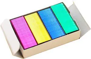 800Pcs Mini Color Staples DIY Shop Stapler Refills Standard Book Mini Color Office (24/6mm),Colored,Standard Staples,Staplers and Punches 800Pcs Mini Color Staples DIY Shop Stapler Refills Standard Book Mini Color Office (24/6mm),Colored,Standard Staples,Staplers and Punches