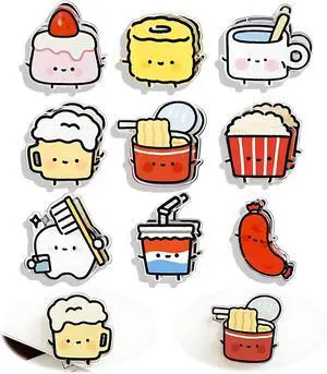 9PCS Cute Chip Clips, Dessert Shaped Bag Clips Kitchen Snack Bag Sealer | Airtight Seal, Food Storage, Funny Kitchen Clips for Bags, Snack Bag Clips 9PCS Cute Chip Clips, Dessert Shaped Bag Clips Kitchen Snack Bag Sealer | Airtight Seal, Food Storage, Funny Kitchen Clips for Bags, Snack Bag Clips