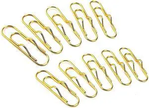 10Pcs Gold Metal Pen Clips, Multi Function Pen Holder Clips Bookmarks for Notebooks, Paper Clip Stationery Tool, Pencil Holders 10Pcs Gold Metal Pen Clips, Multi Function Pen Holder Clips Bookmarks for Notebooks, Paper Clip Stationery Tool, Pencil Holders