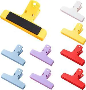 Chip Clips, Magnetic Bag Clips, 9-Piece Chip Clips, Magnetic Bag Clips, 9-Piece
