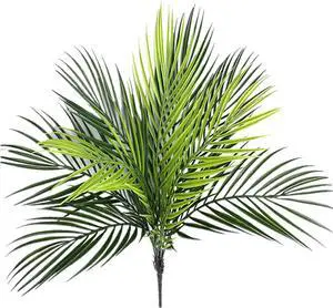 CATTREE Artificial Palm Plants, Faux Tropical Plant Plastic Shrubs Fern Leaves Coconut Tree Fake Bushes for Indoor Outdoor Verandah Office Table Centerpieces Arrangements DIY Decoration - 1 Pcs CATTREE Artificial Palm Plants, Faux Tropical Plant Plastic Shrubs Fern Leaves Coconut Tree Fake Bushes for Indoor Outdoor Verandah Office Table Centerpieces Arrangements DIY Decoration - 1 Pcs