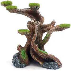 relaqcc Reptile Decor Aquarium Decorations Artificial Moss Resin Fish Tank Rocks Simulation Hollow Tree Leopard Gecko Trunk Accessories Aquarium View(Small) relaqcc Reptile Decor Aquarium Decorations Artificial Moss Resin Fish Tank Rocks Simulation Hollow Tree Leopard Gecko Trunk Accessories Aquarium View(Small)