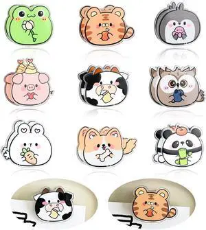 9PCS Cute Chip Clips, Animal Shaped Bag Clips Kitchen Snack Bag Sealer | Airtight Seal, Food Storage, Funny Kitchen Clips for Bags, Snack Bag Clips 9PCS Cute Chip Clips, Animal Shaped Bag Clips Kitchen Snack Bag Sealer | Airtight Seal, Food Storage, Funny Kitchen Clips for Bags, Snack Bag Clips
