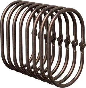 Bathway Shower Curtain Rings, Shower Curtain Hooks Bronze Curtain Rings 12 Pcs Anti-Drop Shower Rings for Curtain, Metal Shower Curtain Rings Rust Proof, Shower Hooks for Shower Curtain Rod Bathway Shower Curtain Rings, Shower Curtain Hooks Bronze Curtain Rings 12 Pcs Anti-Drop Shower Rings for Curtain, Metal Shower Curtain Rings Rust Proof, Shower Hooks for Shower Curtain Rod